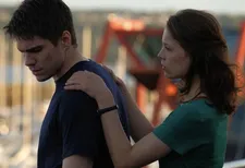 Antonin Baudry on Chanteraide (François Civil) with Diane (Paula Beer): "She totally changes his trajectory in a way that is not conscious, neither for him nor for her."