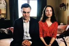 Georg (Franz Rogowski) with Marie (Paula Beer): "He says they kiss but they just touch their hands."