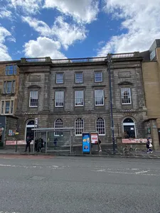Scaffolding has finally been removed from the front of Filmhouse