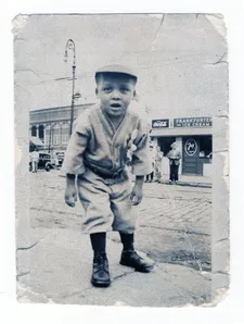 Garland Jeffreys at Ebbets Field for Jackie Robinson’s first game as a Brooklyn Dodger