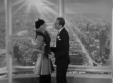 Ginger Rogers with Fred Astaire in Swing Time, directed by George Stevens