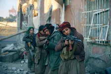 Eva Husson on Golshifteh Farahani in Girls Of The Sun (Les Filles Du Soleil): "You can completely believe that she's a leader."