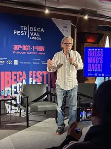 Griffin Dunne was part of the inaugural Tribeca Festival Lisboa delegation in 2024