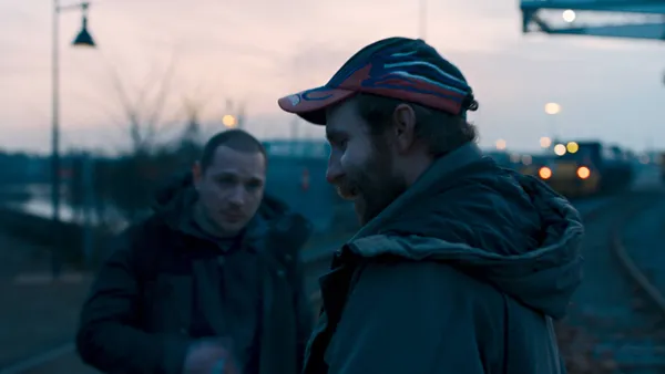 Alexis Manenti and Julian Swiezewski in Flesh And Fuel. Pierre Le Gall, they 'reassured each other and supported each other and it was beautiful to see.
