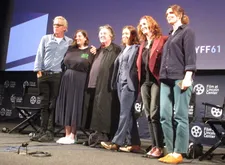 Todd Haynes with Samy Burch, Christine Vachon, Pamela Koffler, Jessica Elbaum and Sophie Mas
