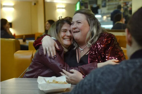 On Falling director Laura Carreira on the scene shot on a hen night: 'We were all very aware that this moment is bittersweet'