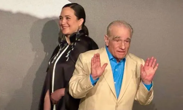 Taking a gamble - Martin Scorsese and Lily Gladstone meet the media at the Cannes Film Festival