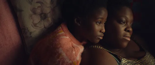 Ama (Le'Shantey Bonsu) and Grace (Déborah Lukumuena) in Girl. Adura Onashile: 'What was really important for me to try to express was how great beauty can sit next to trauma and how the two can coexist'