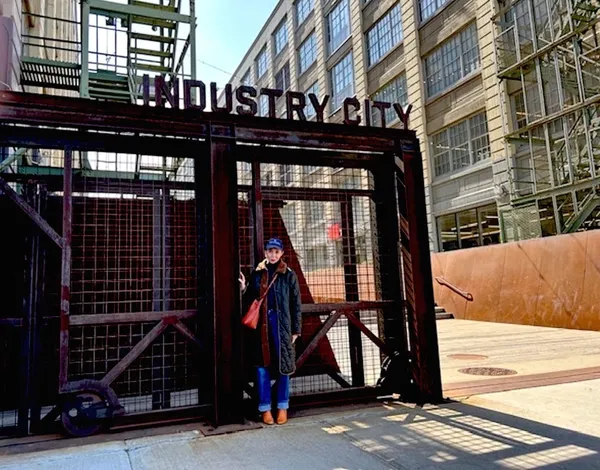 Kelly Anderson and Jay Arthur Sterrenberg’s Emergent City takes a deep dive into the development of Industry City (Anne-Katrin Titze seen here at the location) in Sunset Park, Brooklyn
