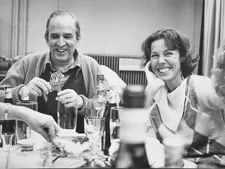 Margarethe von Trotta on Ingmar Bergman with Gaby Dohm of the Residenztheater: "They loved him. He was fantastic with them."