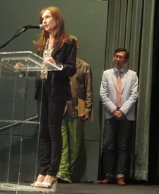 Isabelle Huppert foreshadows John Waters with Dennis Lim: "Sometimes there's more difference between two women directors than between a woman and a man. It doesn't go by gender."
