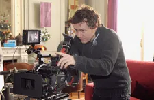 Ivan Calbérac in action on the set of The Tasting