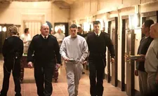 Jack O'Connell as Eric Love imprisoned. "It was very clear to me that I wanted the film to exist entirely within the world of that prison."