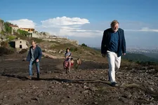 Paul (Jérémie Renier) with Ilene (Marisa Tomei) and Frankie’s husband Jimmy (Brendan Gleeson)