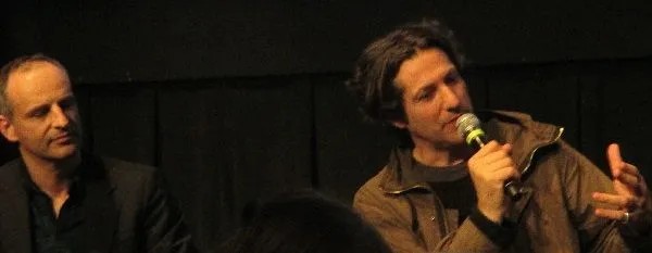 Under The Skin producer Jim Wilson with Jonathan Glazer BAMcinématek: "I was sent [Michel Faber’s] book 10 or 11 years ago."