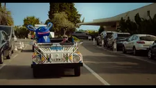 Johnny Pigozzi driving Mr. Limo