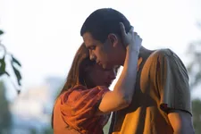 Agathe (Judith Chemla) with Juste (Thimotée Robart) in Burning Ghost