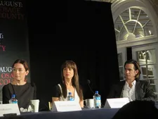Julianne Nicholson, Juliette Lewis, and Dermot Mulroney on the Weston dinner scene: "Those four days on the set were the most memorable I've had in 28 years…"