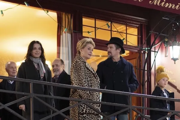 Juliette Binoche, Catherine Deneuve and Ethan Hawke in Hirokazu Kore-eda’s The Truth (La vérité)