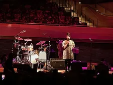 Kathleen Hanna introducing ESG at the Gossip and ESG: Honoring Fanny event