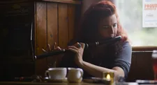 Katie Theasby at the Roadside Tavern in Lisdoonvarna, County Clare, Ireland