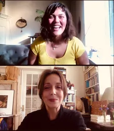 Kim Maxime Baglieri with Anne-Katrin Titze: “I love Kidlat Tahimik, Apichatpong Weerasethakul.”