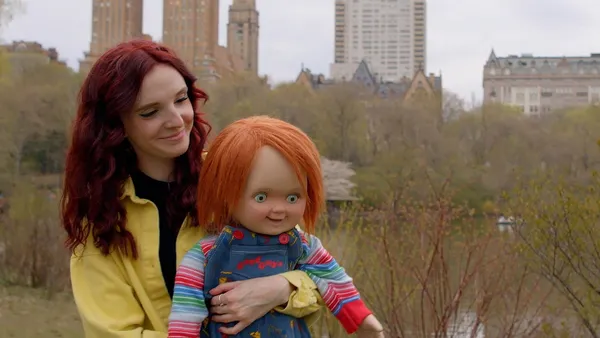 Kyra Elise Gardner and Chucky