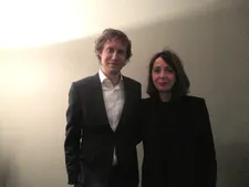 László Nemes‬ with Anne-Katrin Titze: "If you don't create things that have resonances beyond the film then it becomes too narcissistic."
