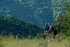 Antoinette (Laure Calamy) with Patrick: “The Cévennes have room to roam. In France we’re so steeped in the Western …”