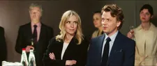 André Masson (Alex Lutz) with his ex-wife and colleague Bertina (Léa Drucker)