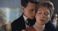Léa Seydoux with George MacKay in The Beast