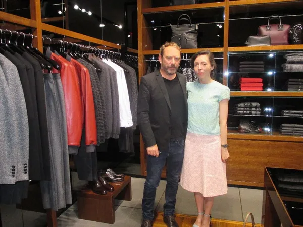 Joanna Hogg's H in Exhibition, Liam Gillick, with Anne-Katrin Titze at Dolce & Gabbana: "Before the film happened, I've been thinking a lot about the problem of cinema. That's when the phone rang."