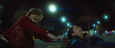 Gabriel Rush and Katelyn Nacon in Linoleum