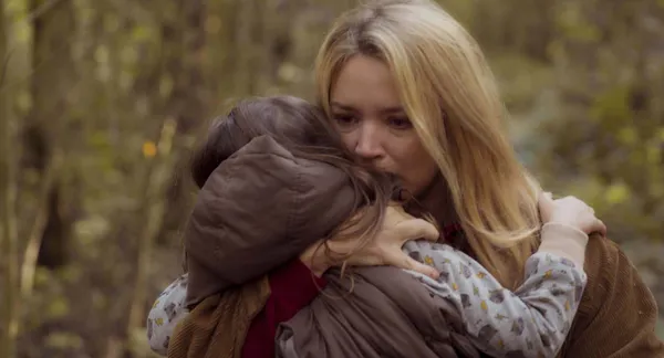 Judith (Virginie Efira) with little Ninon (Loïse Benguerel) in Antoine Barraud’s mysterious Madeleine Collins