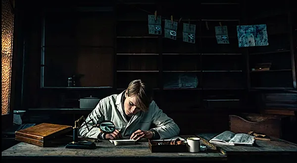 Louis Hofmann as Cioma Schönhaus in Maggie Peren’s daring and intriguing The Forger (Der Passfälscher)