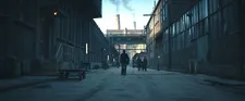 Cioma (Louis Hofmann) going to work