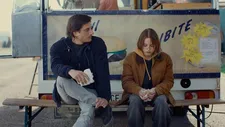 Paolo (Luca Marinelli) with his daughter Leo (Juli Grabenhenrich) in Alissa Jung's Paternal Leave