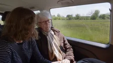 Lucie Fouble and Colette Marin-Catherine on their way to the concentration camp Dora-Mittelbau in Thuringia, where Colette’s brother Jean-Pierre was sent.