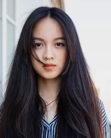 Lucie Zhang: 'Once we arrived on the red carpet it was fantastic and wonderful … just like a dream and very emotional. I am not used to high heels and I was terrified of falling over.'