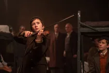 Nine-year-old Dovidl Rapaport (Luke Doyle)