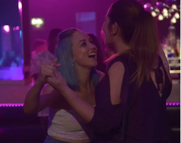 Nichola Burley and Roxanne Scrimshaw as Lucy and Lynn. Scrimshaw: 'I'm just living my wildest dreams right now'