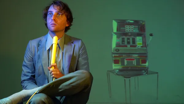 Man Under Table