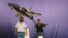 The spaceship model from Cliff Twemlow's science fiction thriller Firestar: First Contact