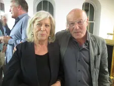 Bachmann & Frisch director Margarethe von Trotta with The Forest Maker director Volker Schlöndorff