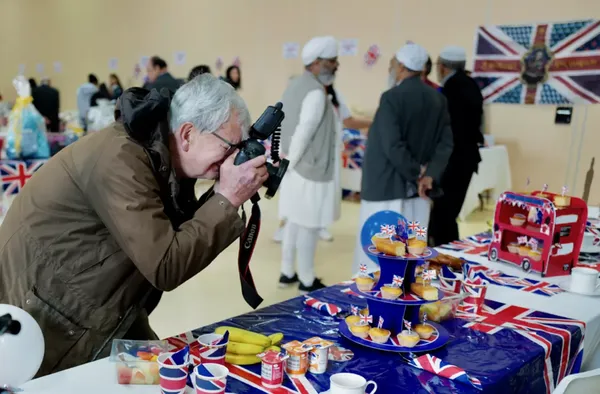 Cupcakes ready for their close-up by Martin Parr. 'I am looking out for contradictions that I may feel and might be evident, and to make it work visually'