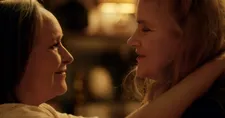 Madeleine (Martine Chevallier) with Nina (Barbara Sukowa) in Two Of Us (Deux)