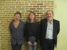 Mathieu Amalric with Anne-Katrin Titze on Arnaud Desplechin: “He tells himself the night before to dream how he is going to set up the shoot the next day.”