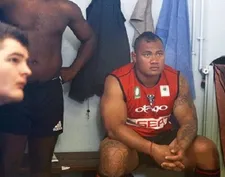 Toki Pilioko plays a rugby player who journeys to France to being a professional rugby  career in Mercenaire