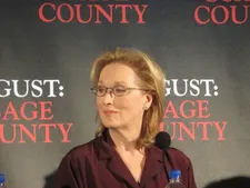 Julianne Nicholson on Meryl Streep as the matriarch: "seeing Violet for the first time shook me to my core."