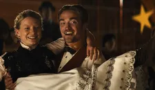 Penelope (Mia Wasikowska) with Samuel Alabaster (Robert Pattinson): "People dancing together and smiling, you can read a lot into that."